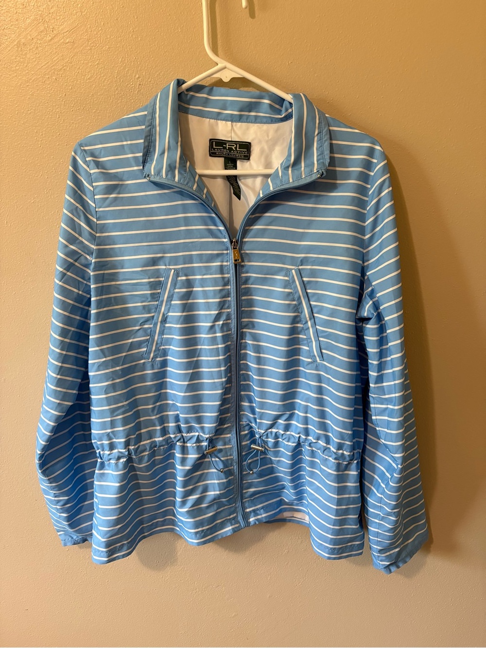 Ralph Lauren LRL Active Lightweight Full Zip Windbreaker Jacket
